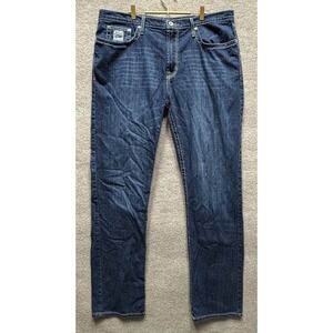 Cinch Jeans Mens 40x40 White Label 039 Performance Dark Stone Cowboy Western